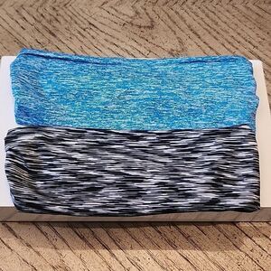 Girls headband black and blue